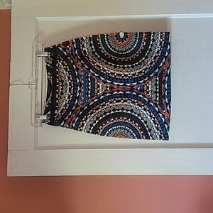 Tabitha Anthropologie Size 0 tribal skirt